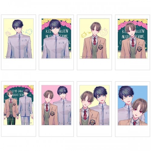 「カナメとハルキー」制服トレーディングチェキ