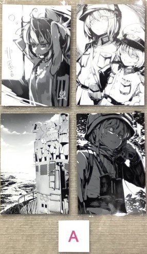 「篠月しのぶ 幼女戦記 十一番目の女神展」ポストカードセット A ポストカードセット A