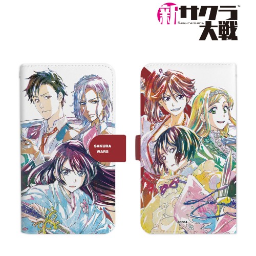新サクラ大戦 帝国華撃団 Ani-Art 手帳型スマホケース(対象機種/Lサイズ) (対象機種/Lサイズ)