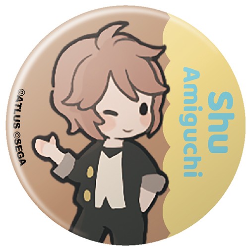 十三機兵防衛圏 1周年記念 ちびキャラ缶バッジ07 網口 愁【専売商品】 07 網口 愁