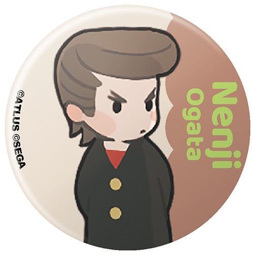 十三機兵防衛圏 1周年記念 ちびキャラ缶バッジ11 緒方 稔二【専売商品】 11 緒方 稔二