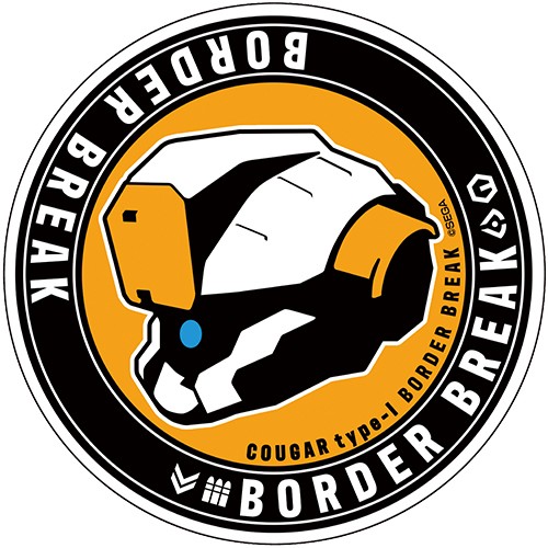 10周年記念『BORDER BREAK』マグネットステッカー【クーガー】 クーガー