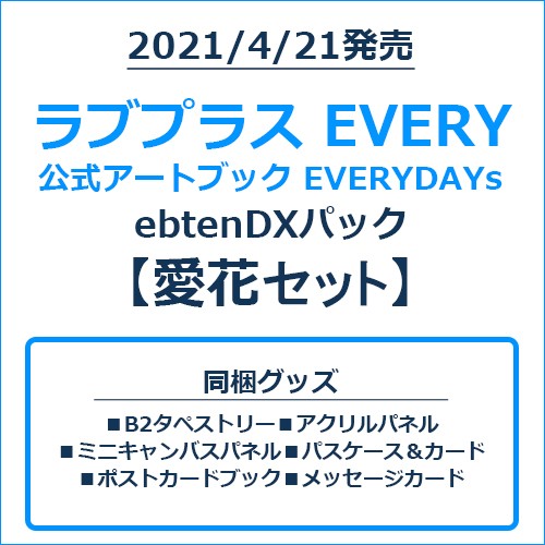 ラブプラス EVERY 公式アートブック EVERYDAYs ebtenDXパック愛花セット 愛花セット