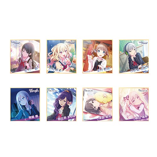 『プロジェクトセカイ カラフルステージ！ feat. 初音ミク』ミニ色紙コレクション 第1弾A【単品】 Leo/need＆25時、ナイトコードで。 単品