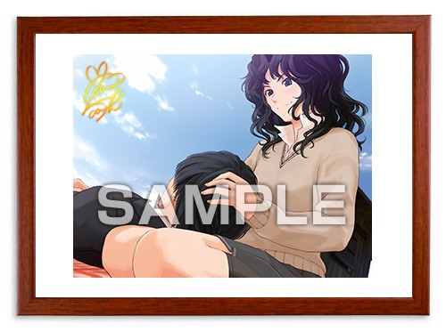 『アマガミ ちょっとおまけ劇場』棚町薫 複製原画（CV・佐藤利奈さんの箔押しサイン入り！） 棚町薫