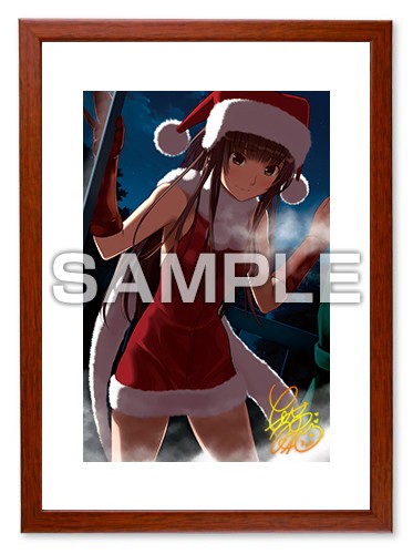 『アマガミ ちょっとおまけ劇場』上崎裡沙 複製原画（CV・門脇舞以さんの箔押しサイン入り！） 上崎裡沙