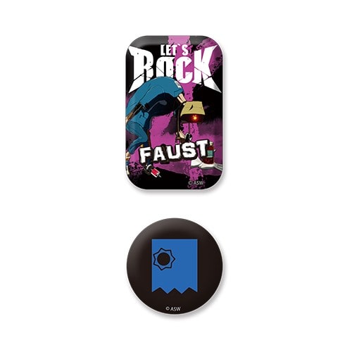 GUILTY GEAR -STRIVE- 缶バッジセット 07.ファウスト 07.ファウスト