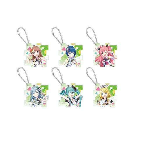 プロジェクトセカイ カラフルステージ！ feat. 初音ミク アクリルパズルキーホルダー BOXMORE MORE JUMP!