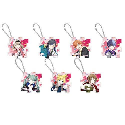 プロジェクトセカイ カラフルステージ！ feat. 初音ミク アクリルパズルキーホルダー BOXVivid BAD SQUAD