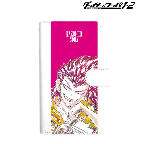 ダンガンロンパ1・2 Reload 左右田和一 Ani-Art 手帳型スマホケース(対象機種/Lサイズ) (対象機種/Lサイズ)