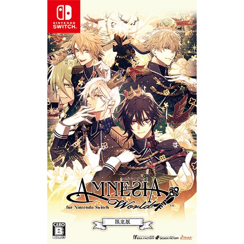 AMNESIA World for Nintendo Switch限定版 ebtenDXパック＋ちびキャラ缶バッジセット 限定版 ebtenDXパック＋ちびキャラ缶バッジセット