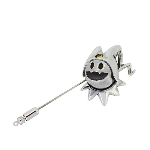 真・女神転生 ジャックフロスト_ラペルピンブローチ