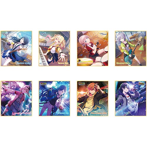 『プロジェクトセカイ カラフルステージ！ feat. 初音ミク』ミニ色紙コレクション 第2弾B【単品】Leo/need＆Vivid BAD SQUAD ※2025年11月中旬出荷分 単品