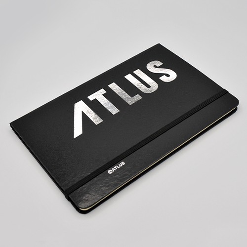 アトラスロゴ入りノート※2025年11月中旬出荷分