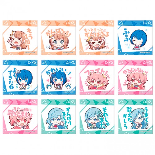 プロジェクトセカイ カラフルステージ！ feat. 初音ミク　スクエア缶バッジ　コレクションMORE MORE JUMP！ MORE MORE JUMP！