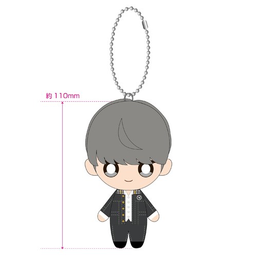 【ペルソナ25周年】主人公ぬいぐるみキーホルダーP4※2025年11月中旬出荷分 P4