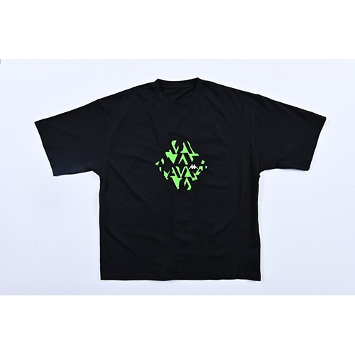 Kappa × FAV 2021 Summer TEE SHIRT Black M Black M