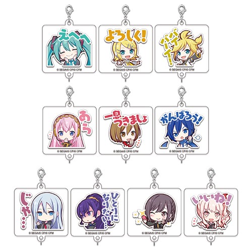 『プロジェクトセカイ カラフルステージ！ feat. 初音ミク』アクリルチャームコレクション 第3弾A 【BOX】バーチャル・シンガー＆25時、ナイトコードで。 BOX