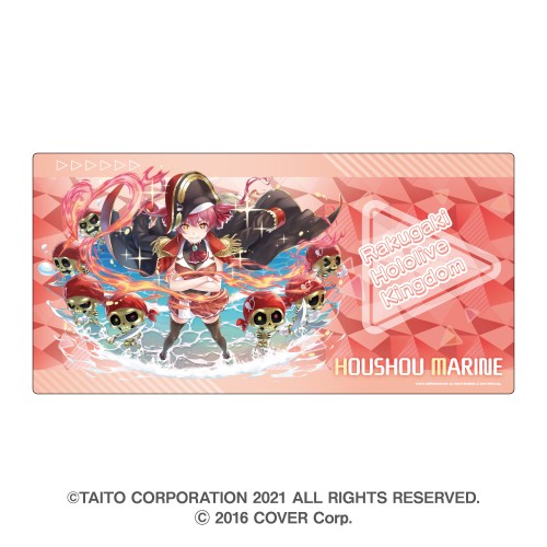 「ラクガキ キングダム」×「ホロライブ」ゲーミングマウスパッド 宝鐘 マリン 宝鐘 マリン