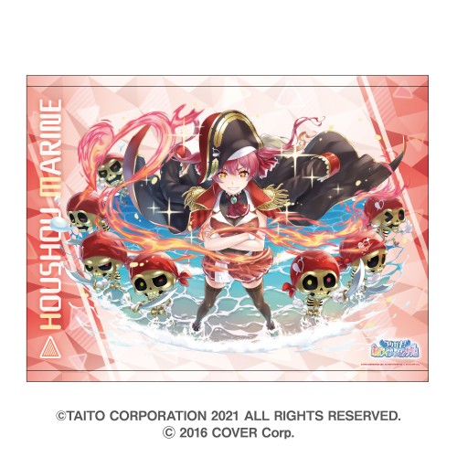 「ラクガキ キングダム」×「ホロライブ」B2タペストリー 宝鐘 マリン 宝鐘 マリン