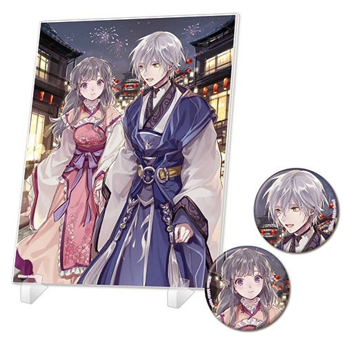 『茉莉花官吏伝』　アクリルパネル＆缶バッジセット B B