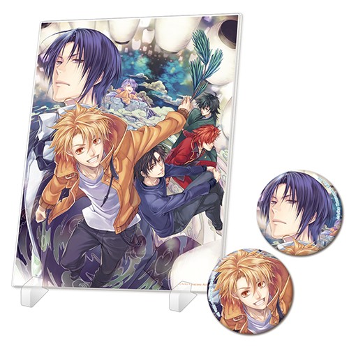 『闇の皇太子』　アクリルパネル＆缶バッジセット B B