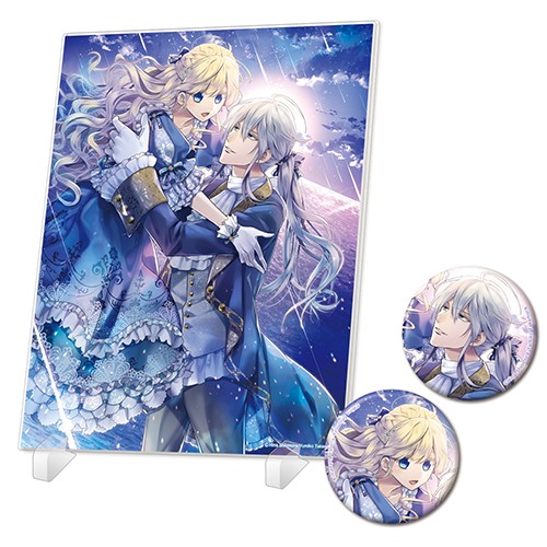 『なんちゃってシンデレラ』　アクリルパネル＆缶バッジセット A A