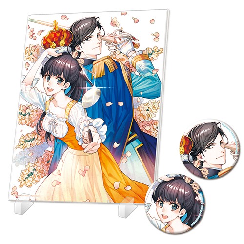 『31番目のお妃様』　アクリルパネル＆缶バッジセット A A