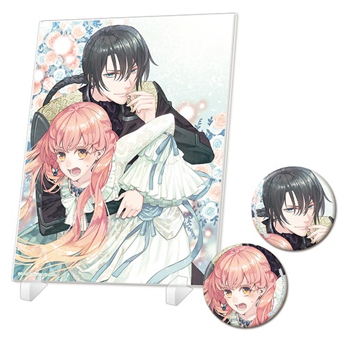 『（仮）花嫁のやんごとなき事情』　アクリルパネル＆缶バッジセット A A
