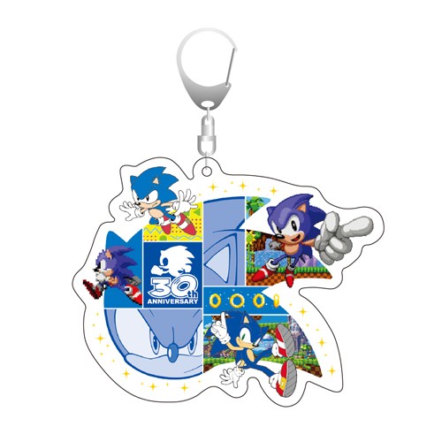 『ソニック・ザ・ヘッジホッグ』30周年記念アクリルキーホルダー