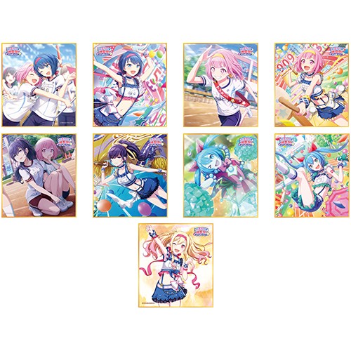 『プロジェクトセカイ カラフルステージ！ feat. 初音ミク』ミニ色紙コレクション 第4弾B【単品】走れ！体育祭！～実行委員は大忙し～ ※2025年11月中旬出荷分 単品