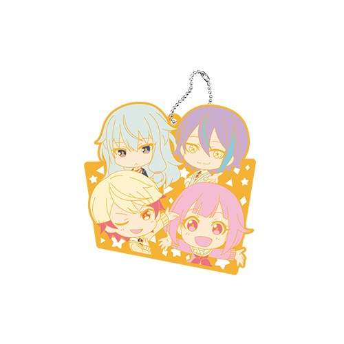 『プロジェクトセカイ カラフルステージ！ feat. 初音ミク』ユニットラバーキーホルダーワンダーランズ×ショウタイム ※2025年11月中旬出荷分 ワンダーランズ×ショウタイム