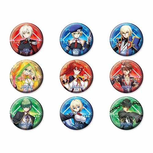 BLAZBLUE ALTERNATIVE DARKWAR 缶バッジ全9種セット 全9種セット