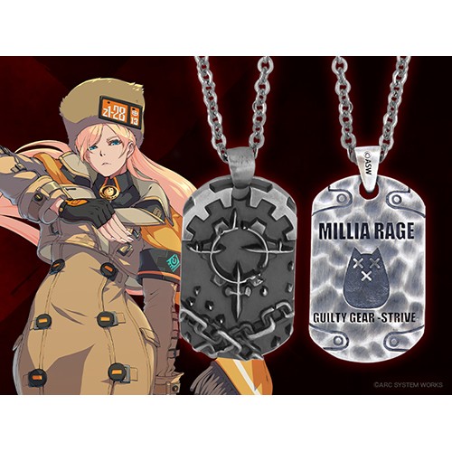 GUILTY GEAR -STRIVE- ドッグタグネックレス ミリア=レイジ ミリア=レイジ