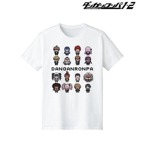 ダンガンロンパ ドット絵モチーフTシャツ ver.Aレディースサイズ/M サイズ/M