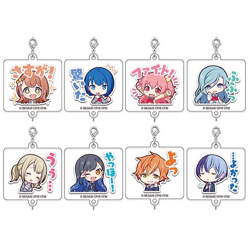 『プロジェクトセカイ カラフルステージ！ feat. 初音ミク』アクリルチャームコレクション 第４弾C【単品】MORE MORE JUMP！&Vivid BAD SQUAD 単品