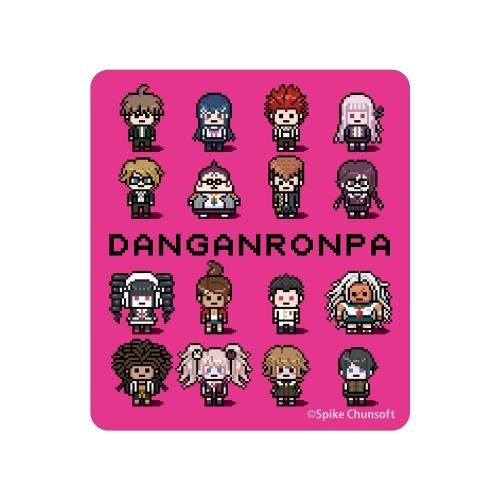 ダンガンロンパ ドット絵モチーフステッカー ver.A ver.A