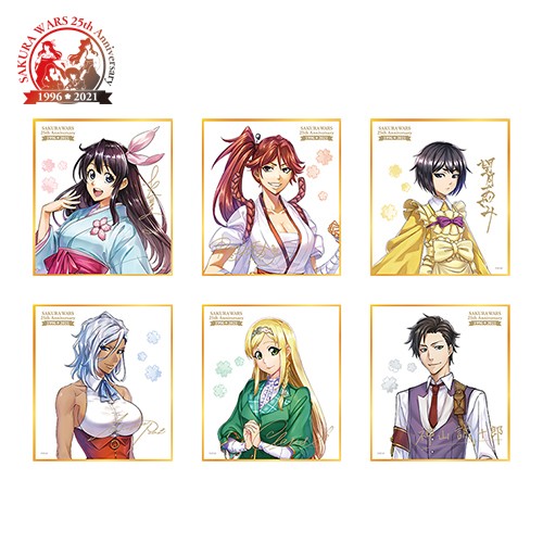 『サクラ大戦』25th Anniversary 『新サクラ大戦』ミニ色紙コレクション【BOX】 BOX