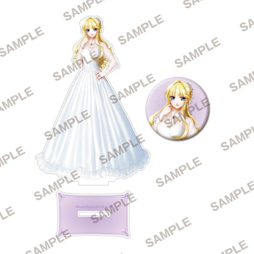 【フェア第一弾特典対象】角川ビーンズ文庫創刊20周年記念『悪役令嬢なのでラスボスを飼ってみました』描き下ろしアクリルフィギュア&缶バッジセット アイリーン アイリーン