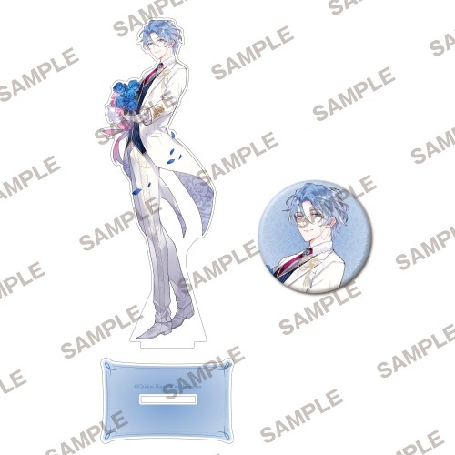 【フェア第一弾特典対象】角川ビーンズ文庫創刊20周年記念『悪役令嬢、ブラコンにジョブチェンジします』描き下ろしアクリルフィギュア&缶バッジセット アレクセイ アレクセイ