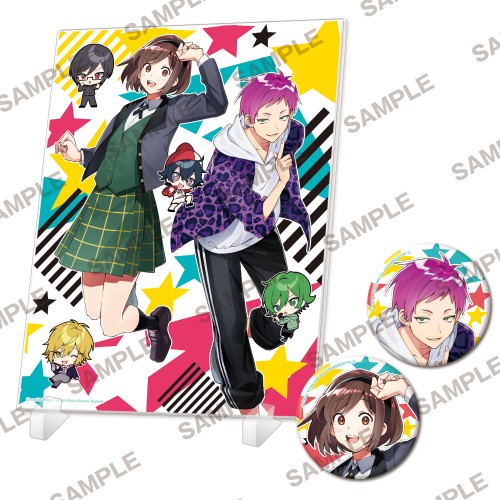 【フェア第一弾特典対象】『厨病激発ボーイ』アクリルパネル&缶バッジセット～九十九零&聖瑞姫～ ～九十九零&聖瑞姫～