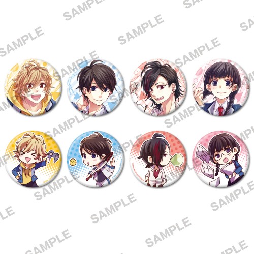 【フェア第一弾特典対象】『春日坂高校漫画研究部』 トレーディング缶バッジ 『春日坂高校漫画研究部』