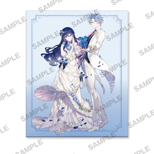 【フェア第一弾特典対象】角川ビーンズ文庫創刊20周年記念『悪役令嬢、ブラコンにジョブチェンジします』 キャンバスアート 『悪役令嬢、ブラコンにジョブチェンジします』