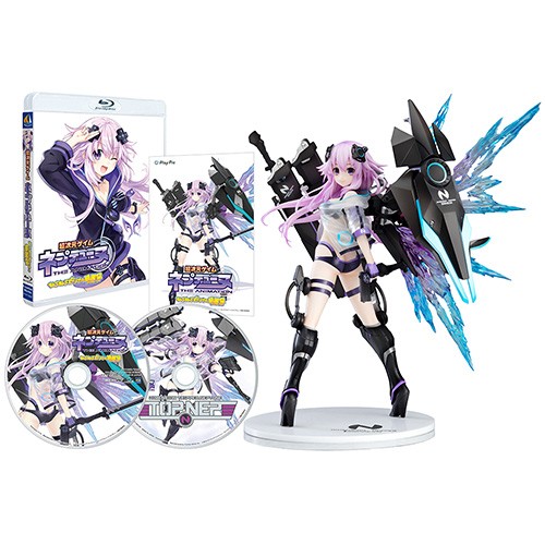 OVA「超次元ゲイム ネプテューヌ ～ねぷねぷだらけのフェスティバル～」Blu-ray LIMITED EDITION 3Dクリスタルセット（エビテン限定特典付き） 3Dクリスタルセット（エビテン特典付き）