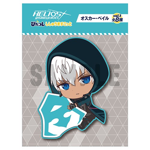「エリオスライジングヒーローズ」ぴたコレししゅうますこっと オスカー・ベイル オスカー・ベイル