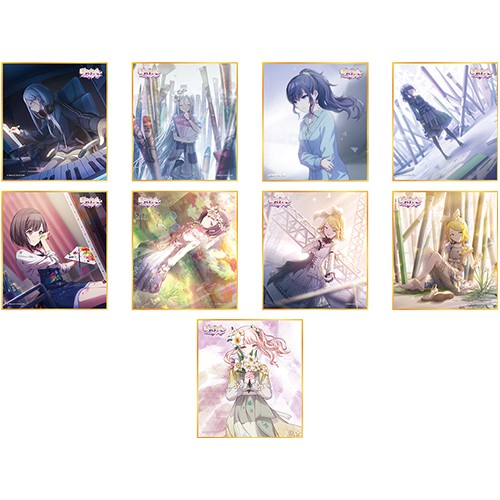 『プロジェクトセカイ カラフルステージ！ feat. 初音ミク』ミニ色紙コレクション 第7弾C【単品】満たされないペイルカラー 単品