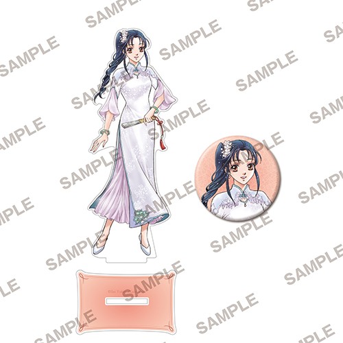 【フェア第二弾特典対象】角川ビーンズ文庫創刊20周年記念『彩雲国物語』描き下ろしアクリルフィギュア＆缶バッジセット　紅秀麗 『彩雲国物語』　紅秀麗