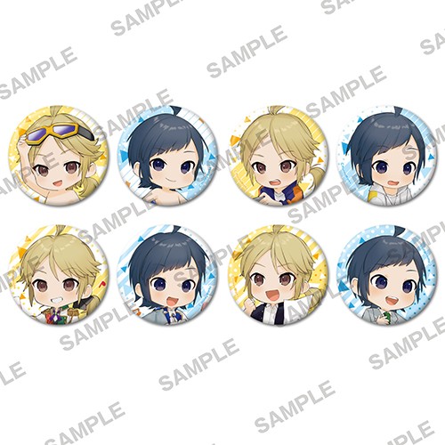 【フェア第二弾特典対象】『告白予行練習』　ちびキャラトレーディング缶バッジ　～HAPPY～