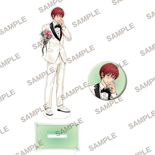 【フェア第二弾特典対象】角川ビーンズ文庫創刊20周年記念『悪役令嬢、セシリア・シルビィは死にたくないので男装することにした。』描き下ろしアクリルフィギュア＆缶バッジセット　 オスカー オスカー