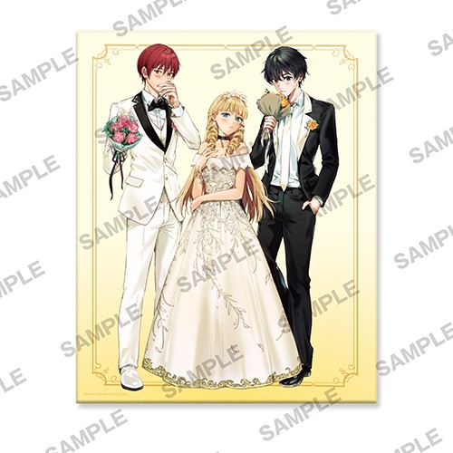 【フェア第二弾特典対象】角川ビーンズ文庫創刊20周年記念『悪役令嬢、セシリア・シルビィは死にたくないので男装することにした。』　キャンバスアート